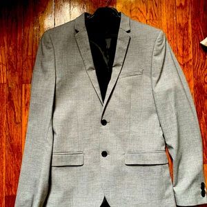 H&M men’s small SLIM FIT Gray blazer (size 36)